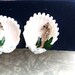 Vintage SeaHorse Earrings - Vintage Sea Shell Earrings