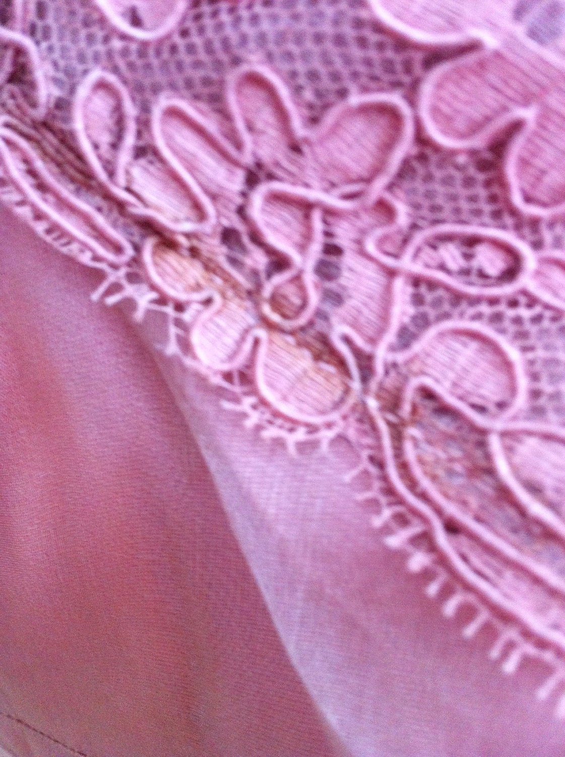 1950s Mauve Pink Dress