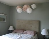 5 Tissue Paper Poms DIY Kit - Pick Your Colors - As Seen in Portlandia Season 2 - Bedroom Decor
