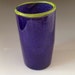 Hand blown beer glass