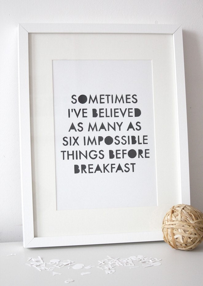 Original Paper Cut Quote