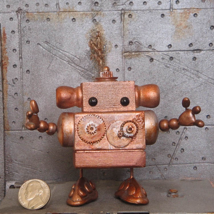 Steampunk Robot KZ7