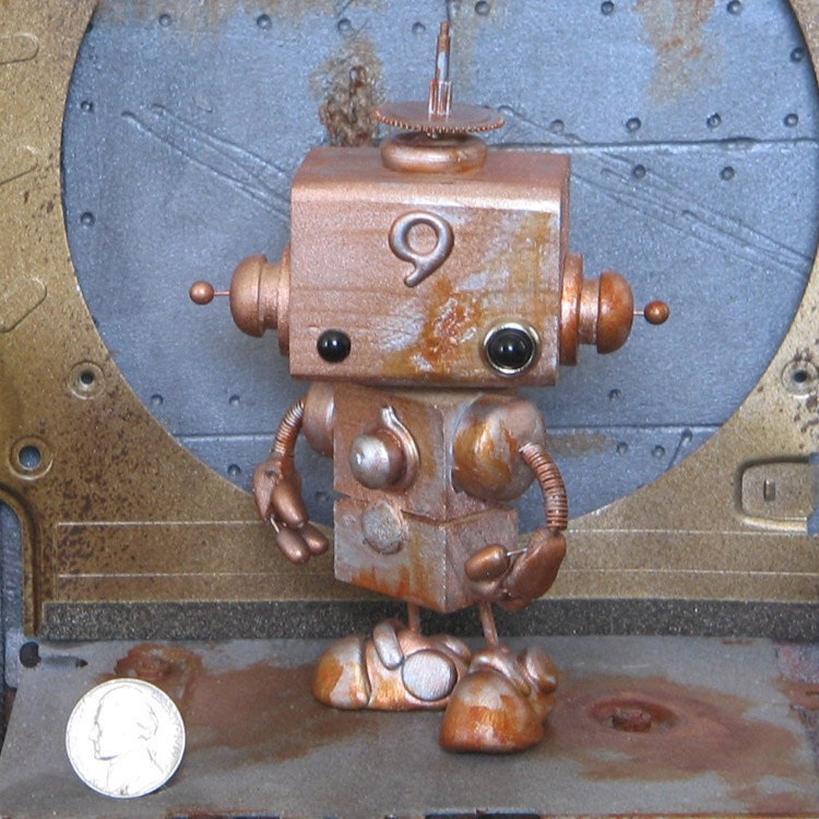 Steampunk Robot 9