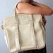 cream samsonite tote bag