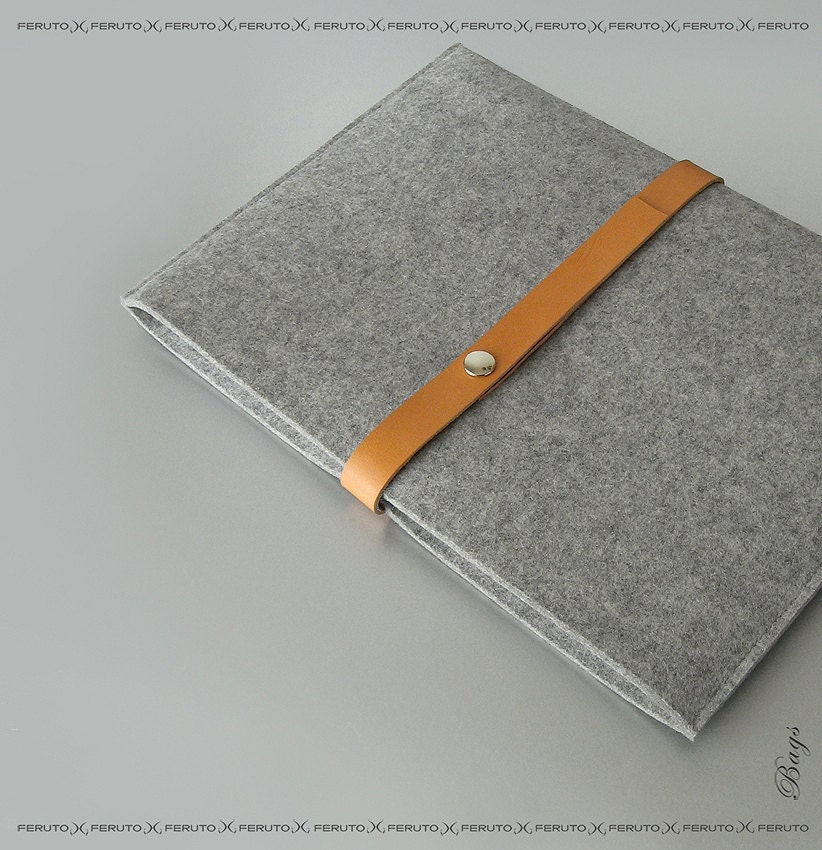 Macbook Air sleeve Macbook Air felt case leather