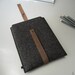 iPad case for your iPad iPad sleeve FUSION german wool felt and leather