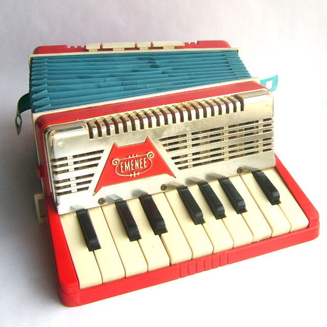 Vintage Toy Emenee Accordion