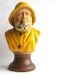 Nautical Pipe Smoking Man of the Sea Ceramic Bust