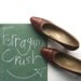 Vintage Salvatore Ferragamo Brown Leather Pumps Size 7.5