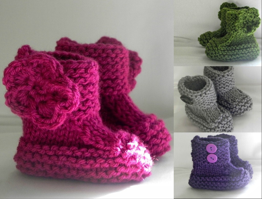 Custom Baby Booties -  0-9 months