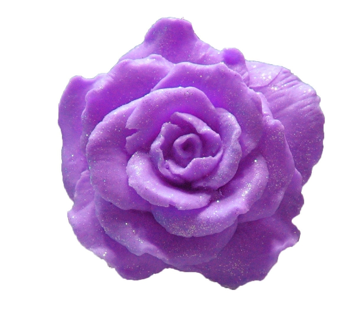 Purple Rose Soap  - Vegan Soaps -  Decorative Soaps -  Summer Soaps - Organic Soaps -  Moisturizing - Organic Soap -  Fragrance Oil  Lilac