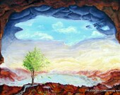 The Drop Off, 2006 Oil on Canvas, Original Painting Signed and dated by the artist