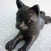 SALE Elegant Iron Cat Doorstop