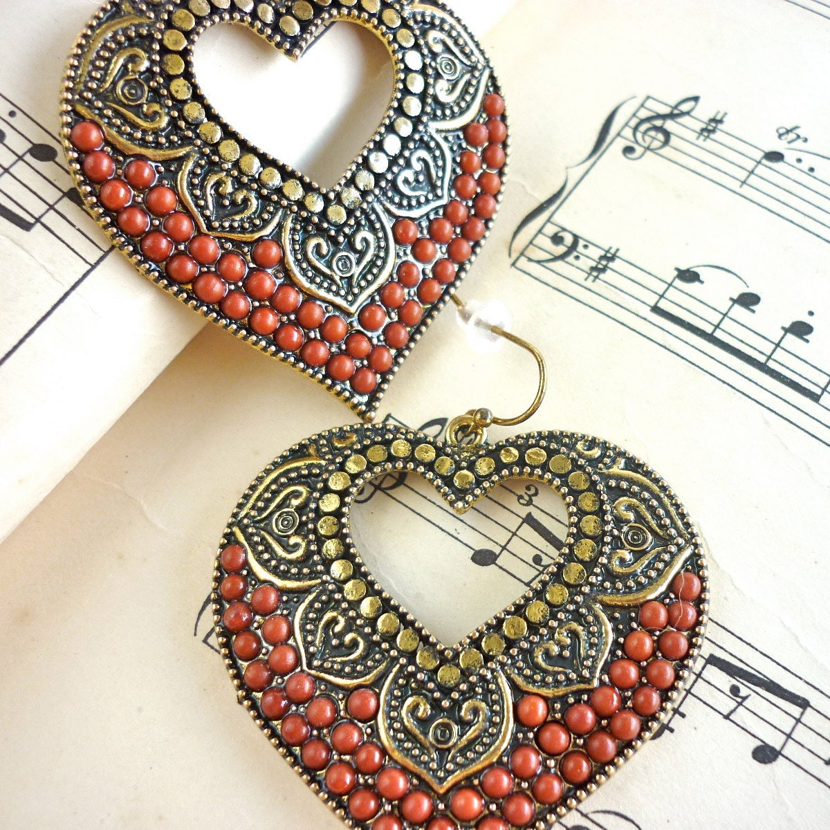 Beautiful Heart Earrings
