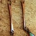 ON SALE TODAY - Sticks And Stones - Copper Sticks with Mystic Garnet Teardrops