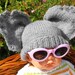 digital pdf file knitting pattern -madmonkeyknits Baby Big Ears Elephant Beanie Hat pdf download knitting pattern