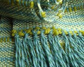 Handwoven 'Agua Verde' Scarf