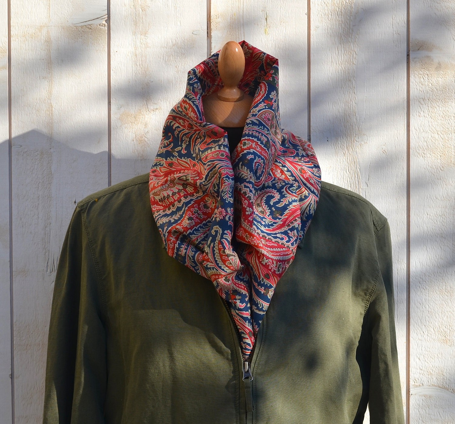 LAST One - ECO FRIENDLY French Cotton scarf Summer dream 2