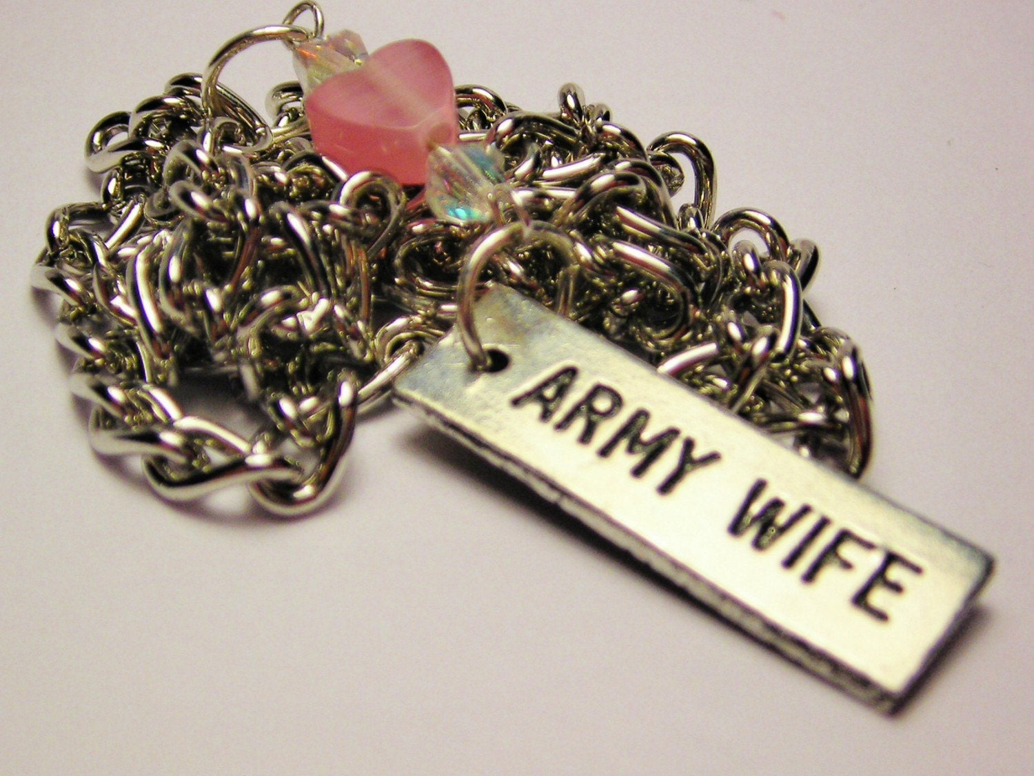 army wife necklace