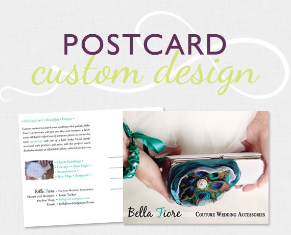 Custom Postcard - digital design