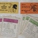Monopoly Board Game Pieces Vintage