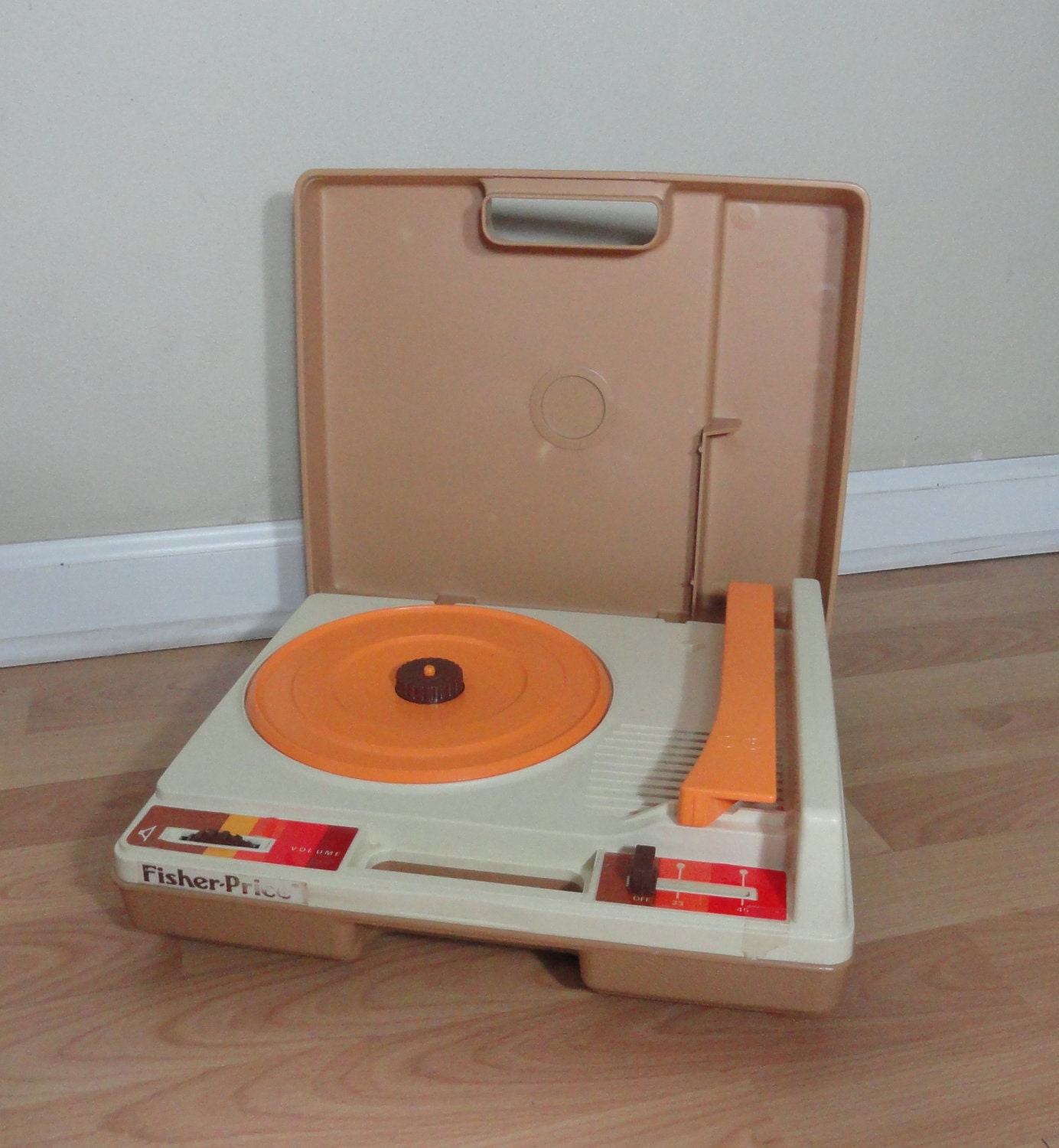 Fisher Price Record Player . Retro Child's Record Player