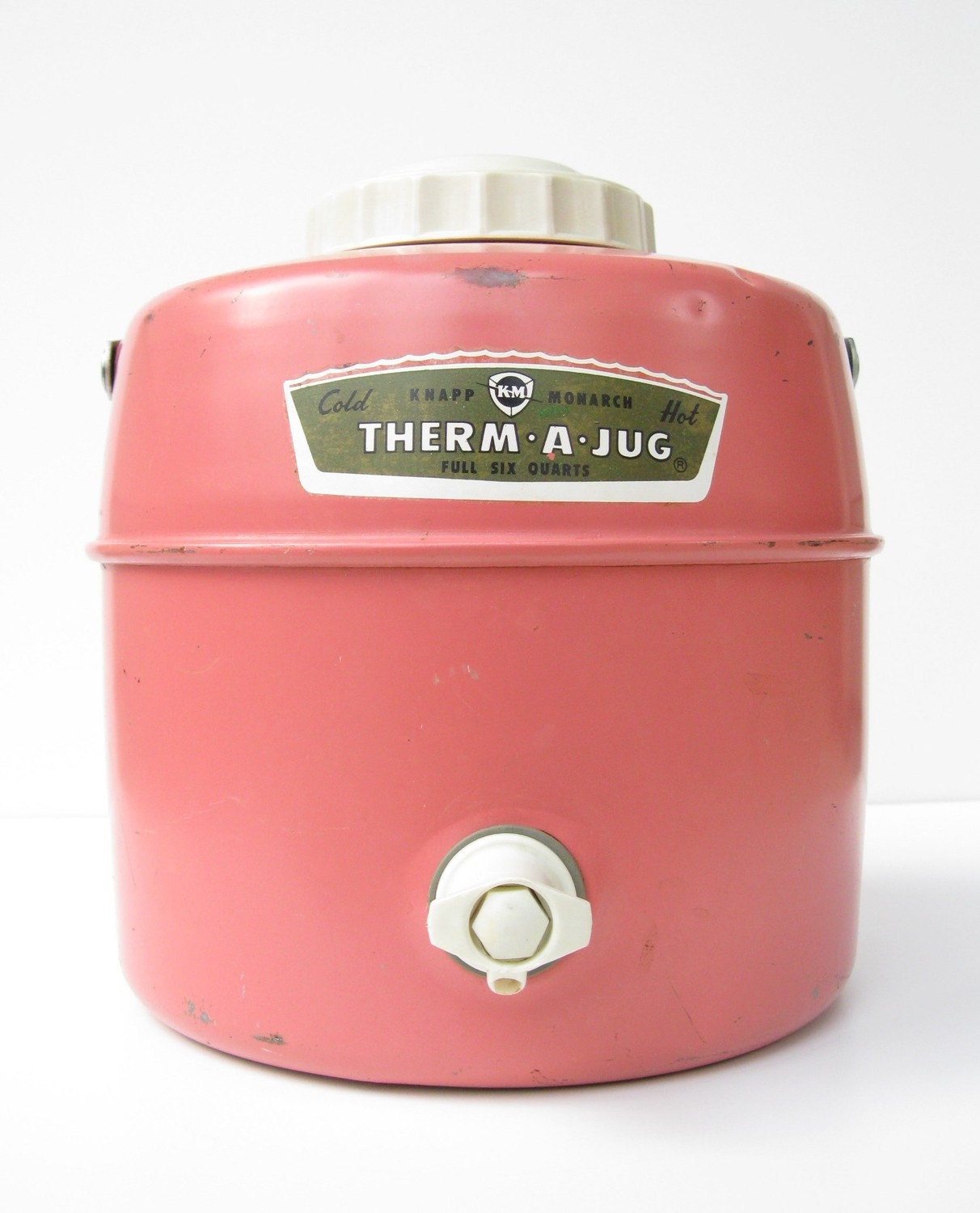 Vintage Pink Six Quart Thermajug