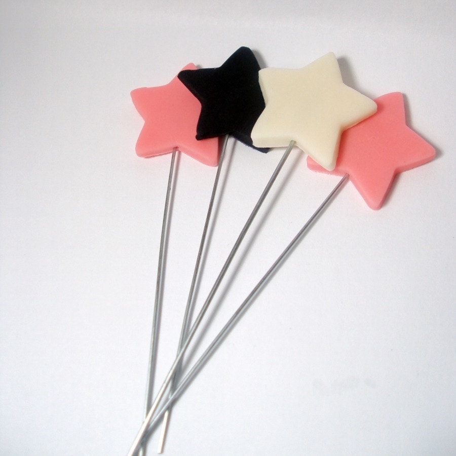 Shooting Stars, Stars on Wires Set of 12 (FREE combined shipping) Il_170x135