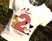 Girls Barnyard Birthday