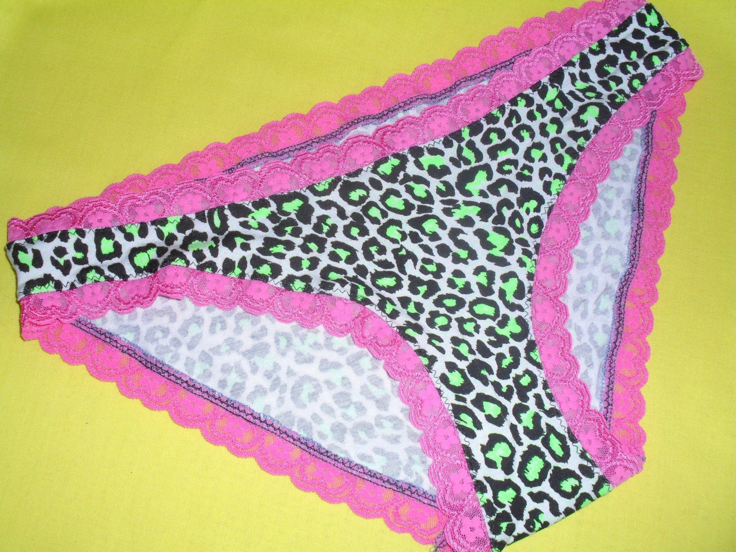 MEGA SALE Neon Leopard Punk Rock Panties