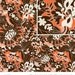 SALE Amy Butler Bright Buds Chocolate, August Fields Home Decor, 1 yard