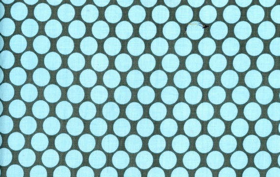 END OF BOLT - Amy Butler Full Moon Polka dot in Slate, 33 inches