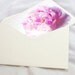 Mothers day cards pink pastel peony photo note card white blank greeting card Easter wedding birthday ivory minimalism, rusteam, tbteam, oht