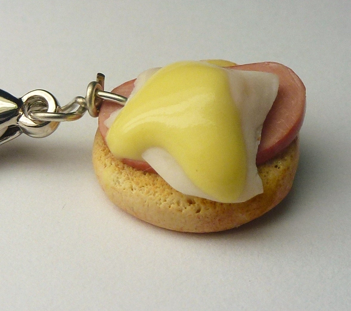 Reserved Miniature Food Eggs Benedict Charm