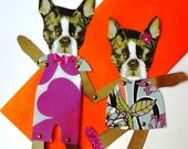 Wedding, Love or Anniversary Paper Doll Greeting Card