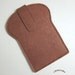 Handmade Felt Kindle Case - Kindle 3 Cover - Kindle Fire Case - Kindle Touch Case - Nook Case - Kindle Felt Sleeve - " Cute Toast " Design