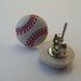 Baseball Earrings