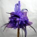 Purple Mini Top Hat Fascinator