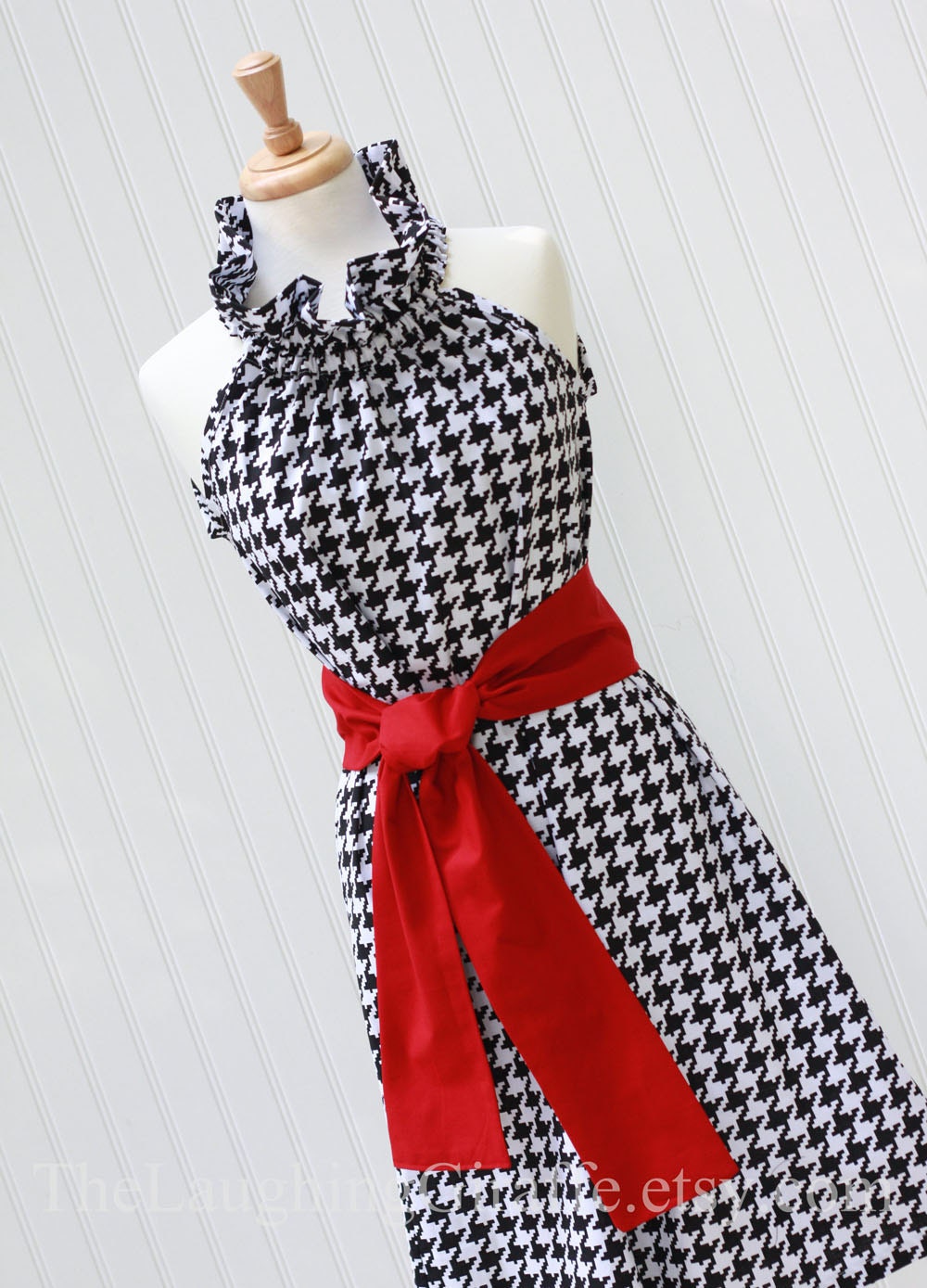 NEW - Saturday Soiree... Women's Ruffler Dress with Removable Sash...Size XX-Small, X-Small, Small, Medium, Large...by The Laughing Giraffe