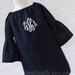 Custom Listing for Jere - London Bridge...Sophisticated Monogrammed Shift Dress with Ruffle Flared Sleeves