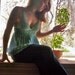Clearance Sale Aquamarine babydoll style top