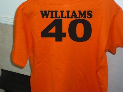 40th Birthday shirt Family name and age