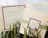 Victorian Vision Pocketfold Invitation