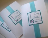 Flower Folder Invitation