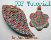 Polymer Clay Tutorial - Polymer Clay Faux Knitted Pattern Tutorial, eBook, PDF