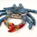 Needle Felted Animal, Bluecrab