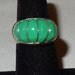 Vintage Chalcedony and Sterling Silver Ring Size 6 1/2