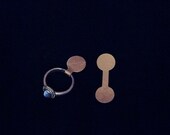 500 Tear Proof Jewelry Tags Gold in Color