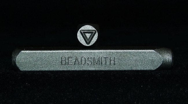 Metal Design Stamp By Beadsmith 6mm Triangle