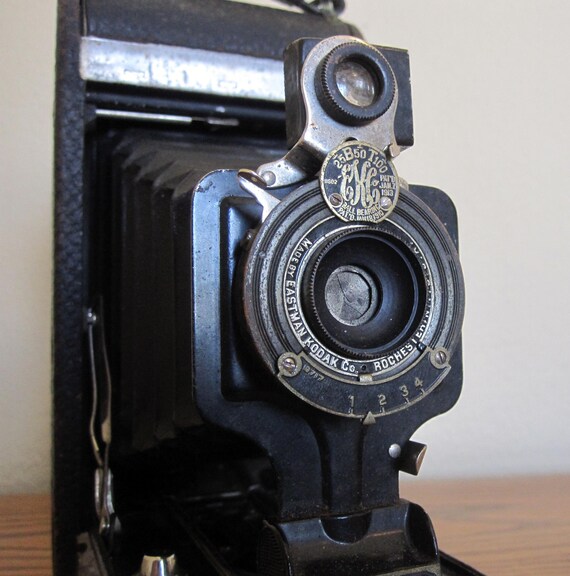 Antique No. 1A AUTOGRAPHIC KODAK Junior Camera 1915 by MidMod